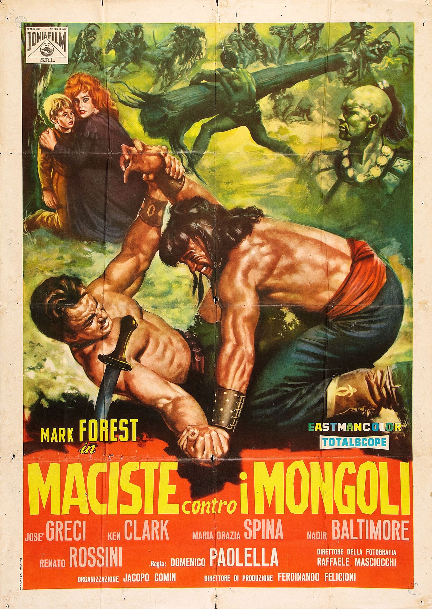 Hercules Against Mongols 02 Movie Keychain