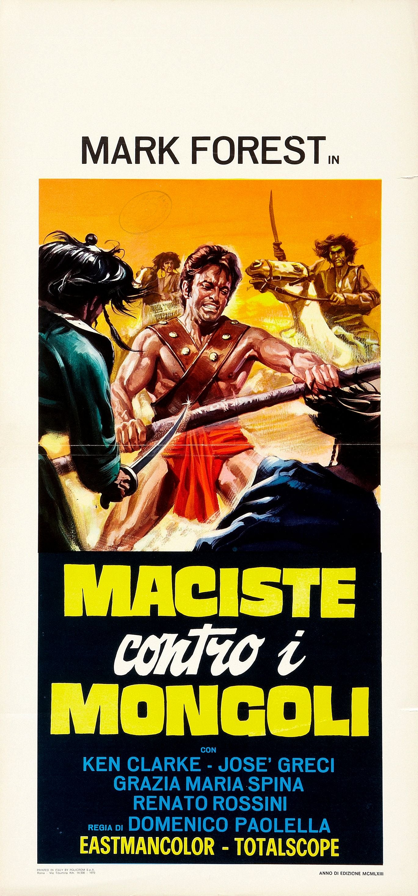 Hercules Against Mongols 04 Movie Magnet
