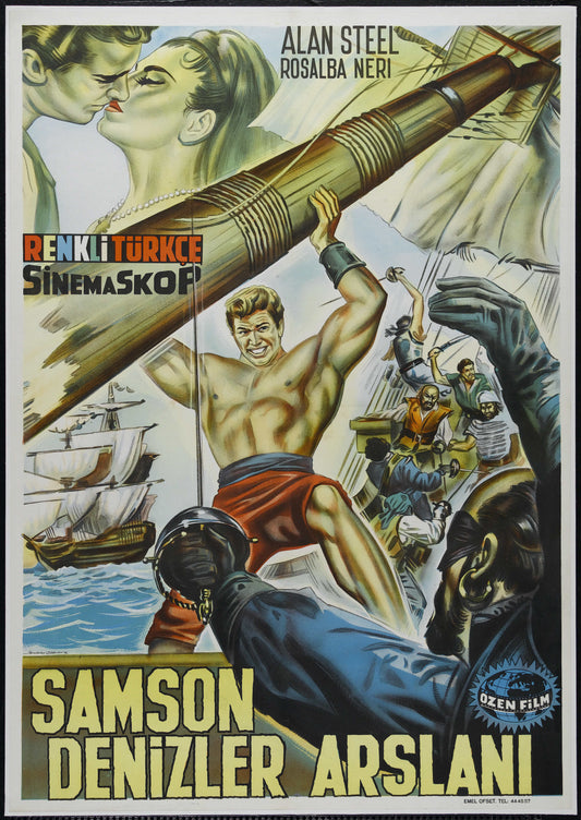 Hercules And Pirates 02 Movie Magnet