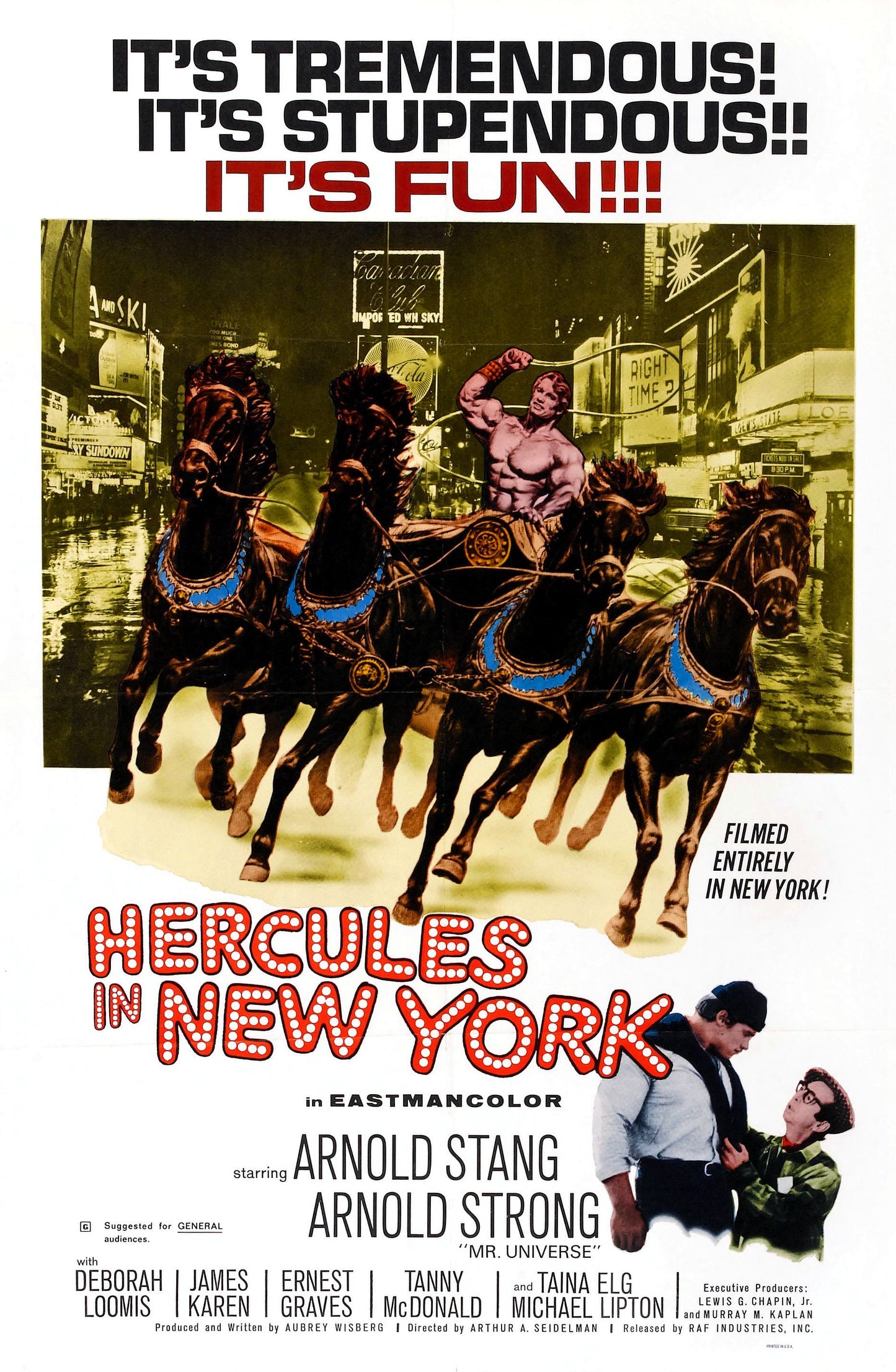 Hercules In New York 01 Movie Magnet
