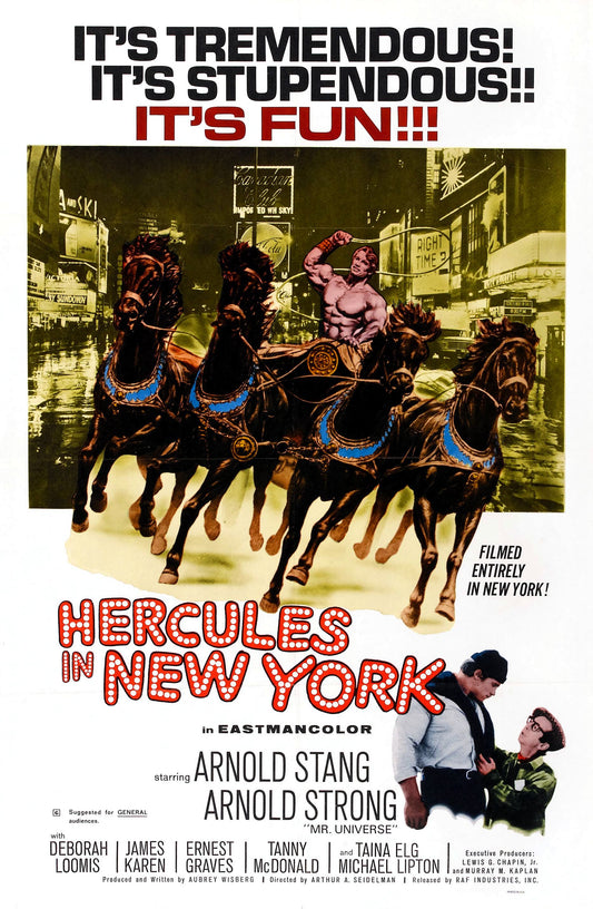Hercules In New York 01 Movie Magnet