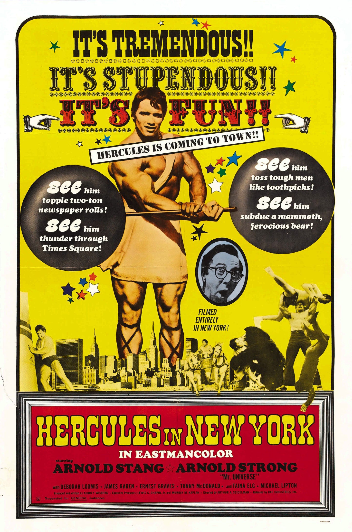 Hercules In New York 02 Movie Magnet