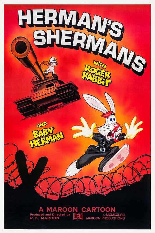 Hermans Sherman Roger Rabbit Animation 1988 Short Jigsaw Puzzle