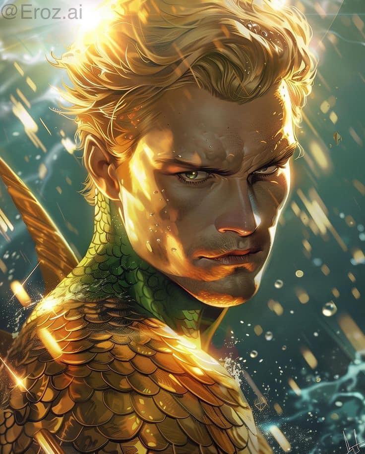 Heroic Aquatic Portrait Jigsaw Puzzle