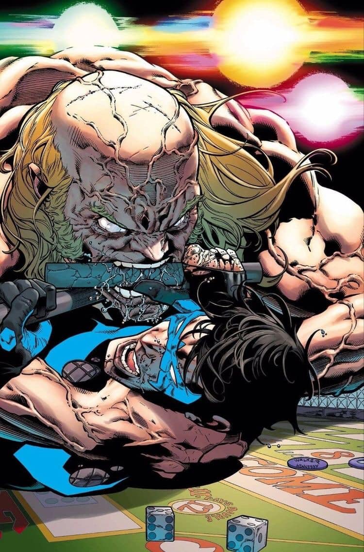Heroic Battle Comic Illustration Print Poster
