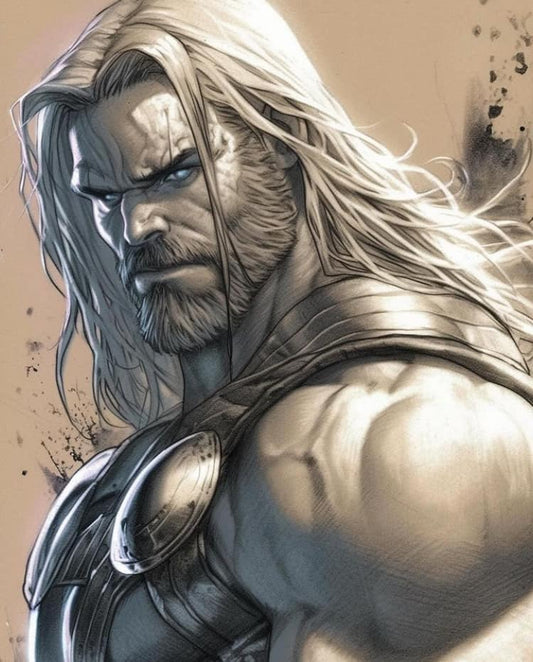 Heroic Character Portrait (2) Print Poster