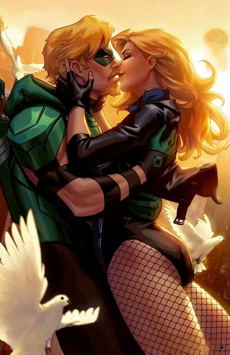 Heroic Kiss Dynamic Duo Jigsaw Puzzle