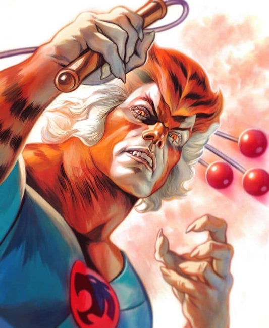 Heroic Portrait Action Artist Illustration Print Poster