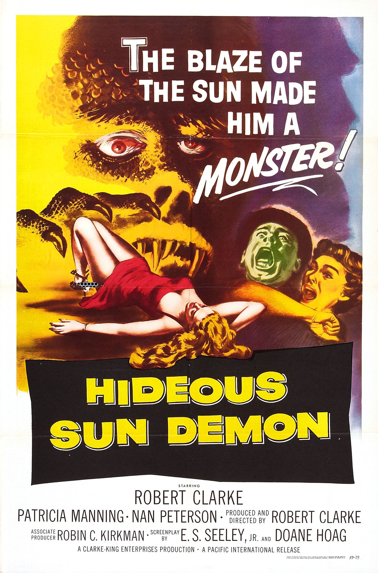 Hideous Sun Demon 01 Movie Magnet