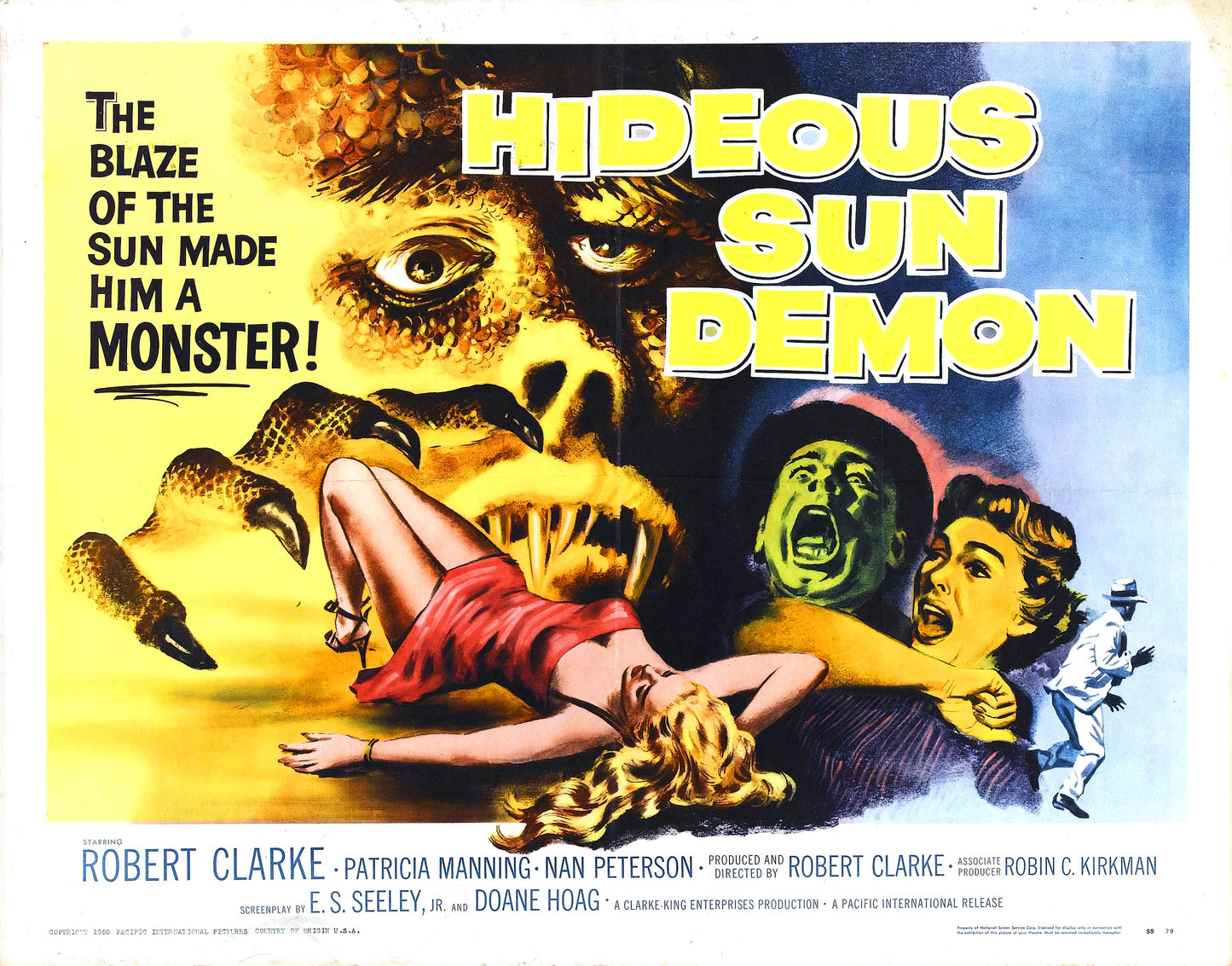 Hideous Sun Demon 02 Movie Magnet