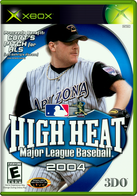 High Heat Major League Baseball 2004 Xbox Print Poster