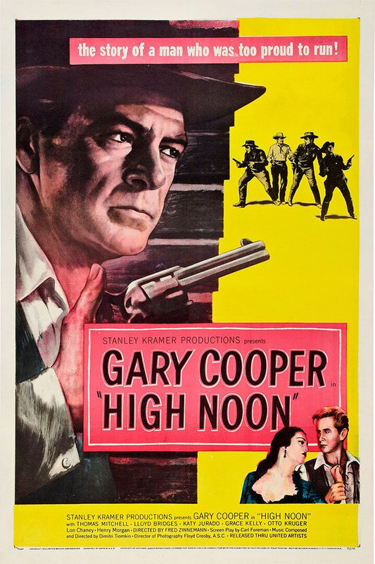 High Noon Movie Drama Thriller Western Print Jigsaw Puzzle