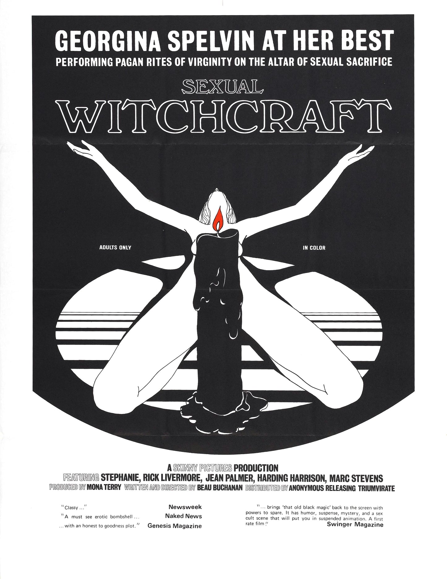 High Priestess Of Sexual Witchcraft 01 Movie Magnet