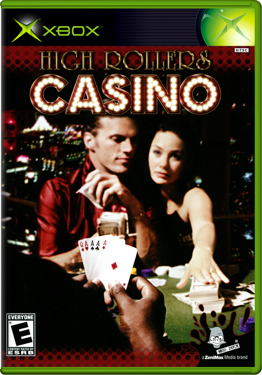 High Rollers Casino Xbox Print Poster