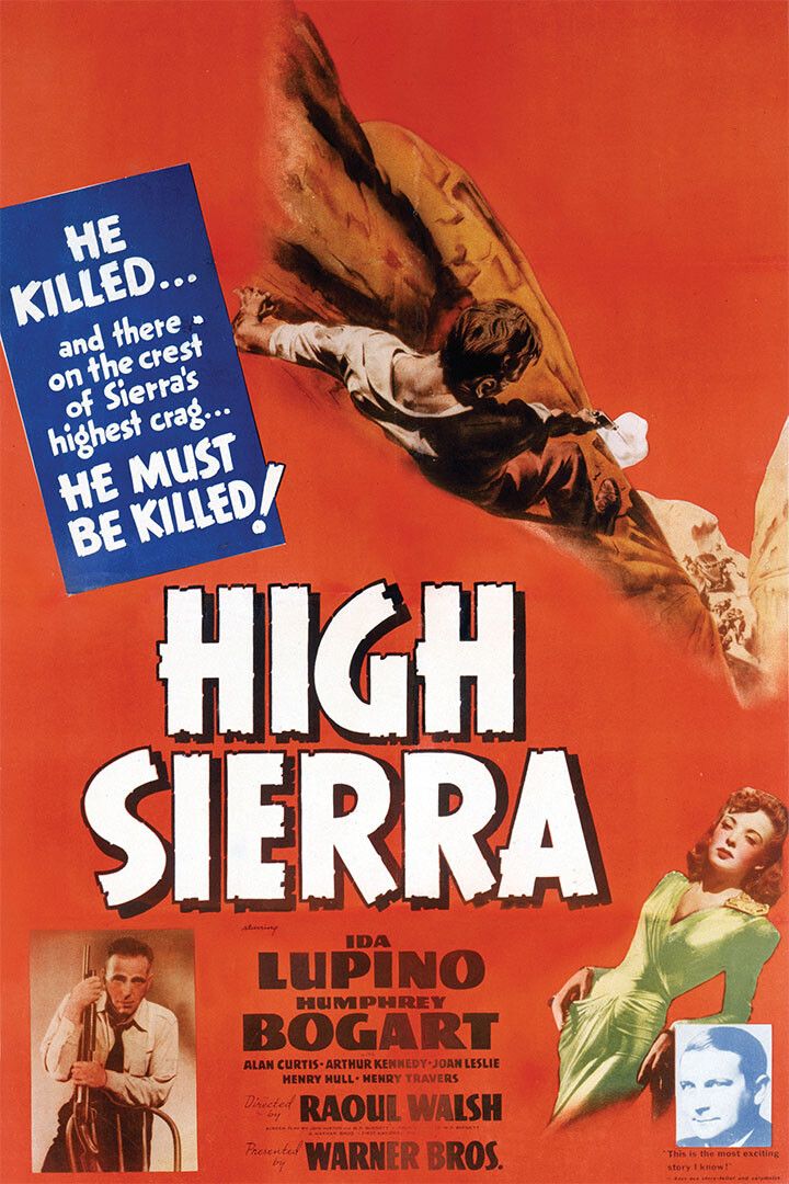 High Sierra Vintage Movie Film Noir Adventure Drama Jigsaw Puzzle