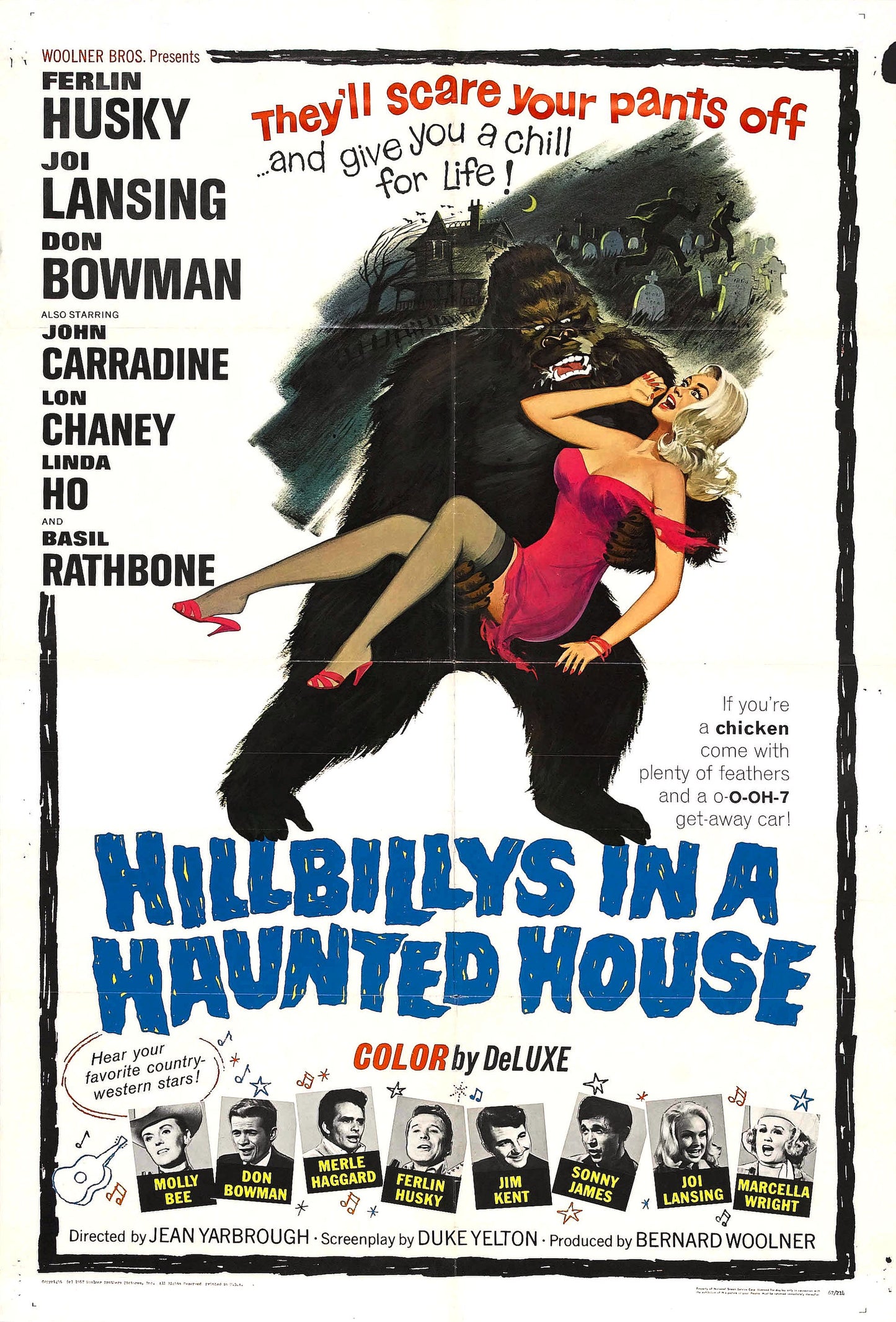 Hillbillys In Haunted House 01 Movie Magnet