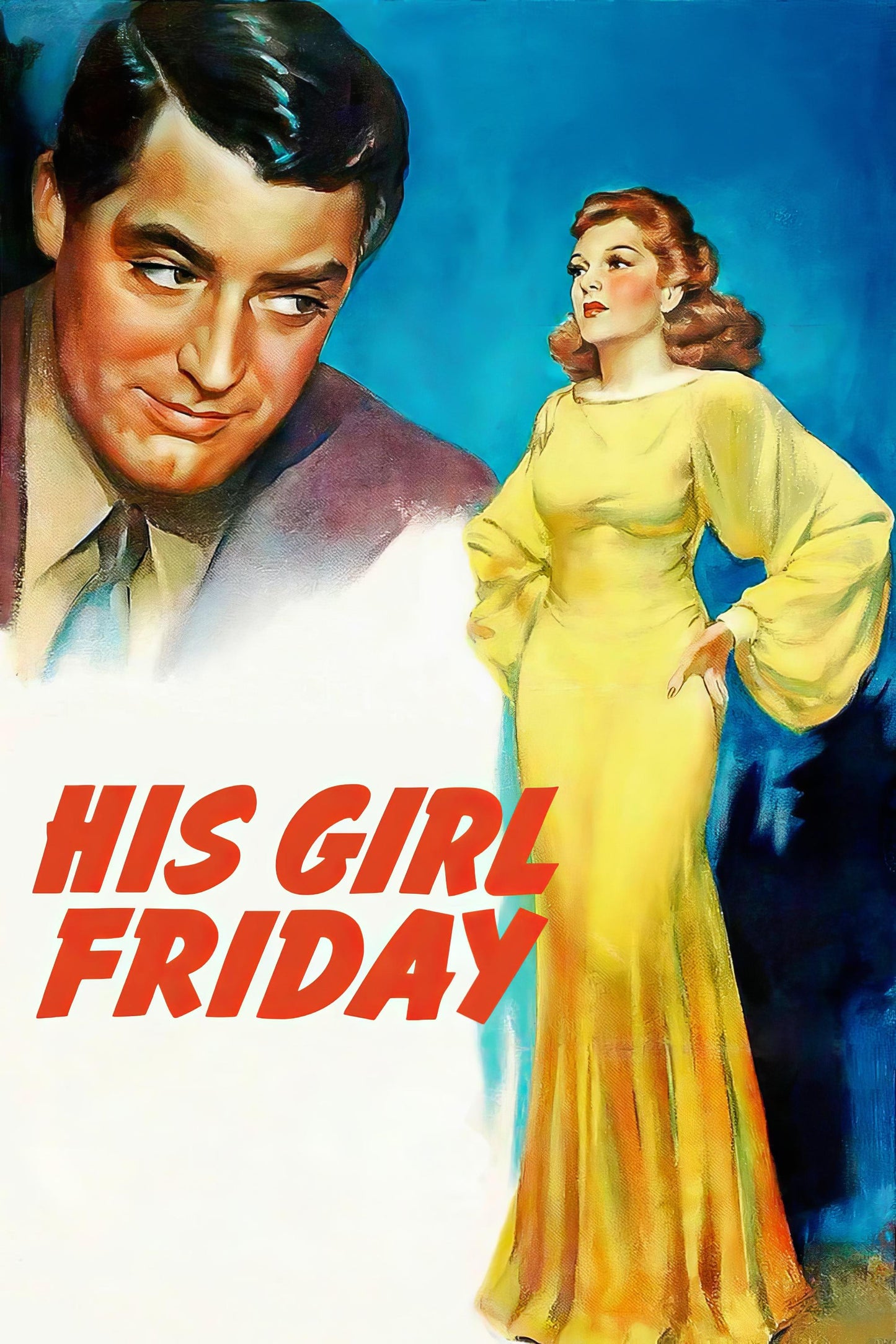 His Girl Friday (1940) Movie Keychain