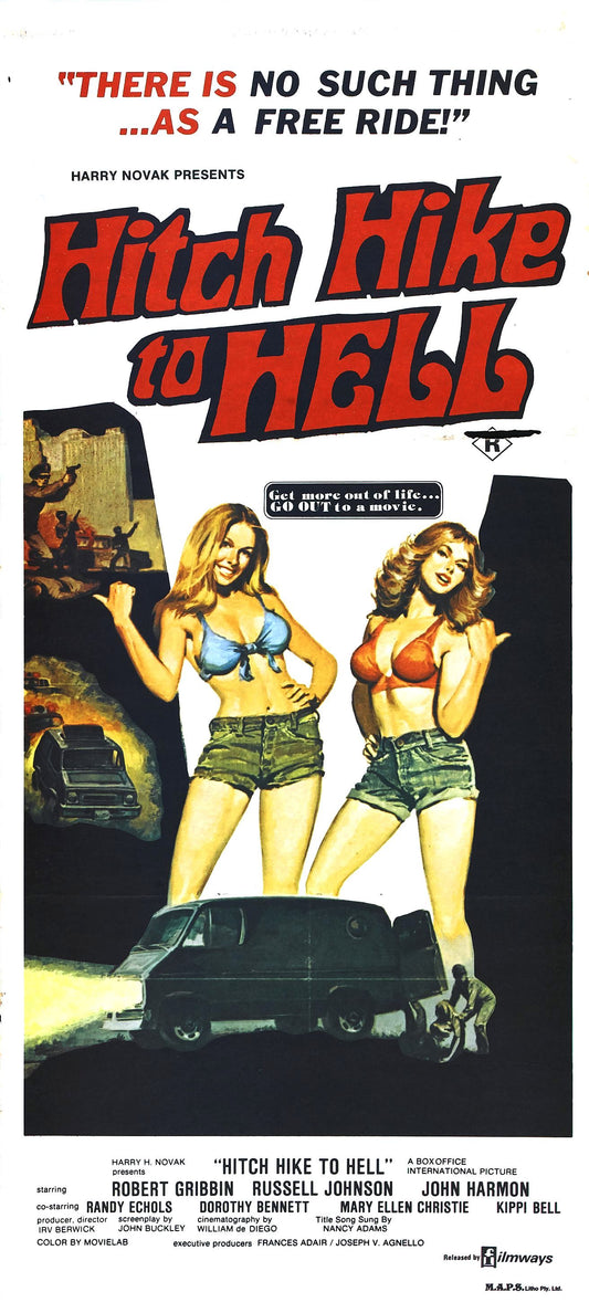 Hitch Hike To Hell 01 Movie Magnet