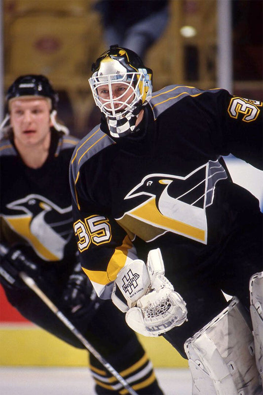 Hockey Tom Barrasso Pittsburg Sports Wall Home Decor Jigsaw Puzzle
