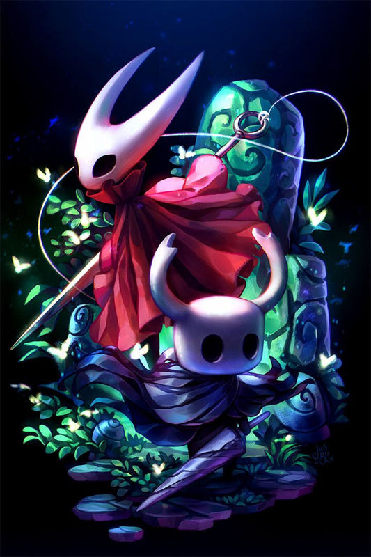 Hollow Knight The Game Painting Adventure Action Jigsaw Puzzle