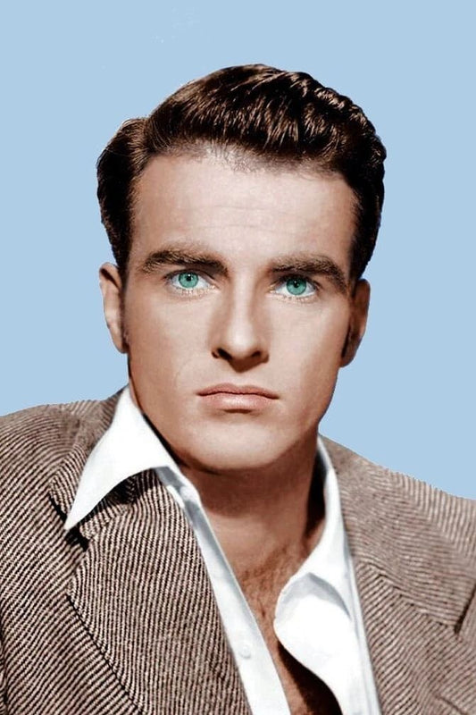 Hollwood Actor Montgomery Clift Portrait Classic Retro Picture Photo