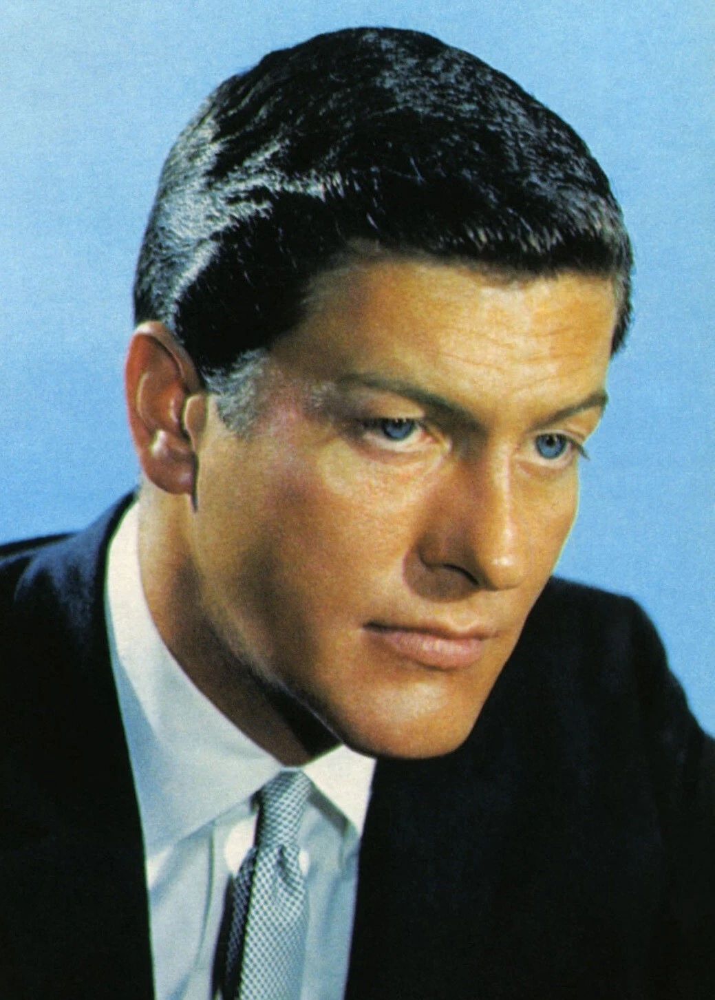 Hollywood Actor & Comedian Dick Van Dyke Portrait Picture Keychain Print
