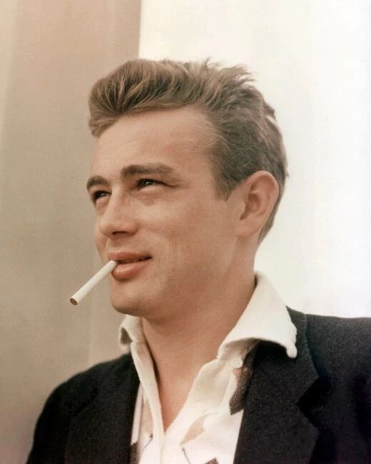Hollywood Actor James Dean With Cigarette Keychain Celebrity Keychain