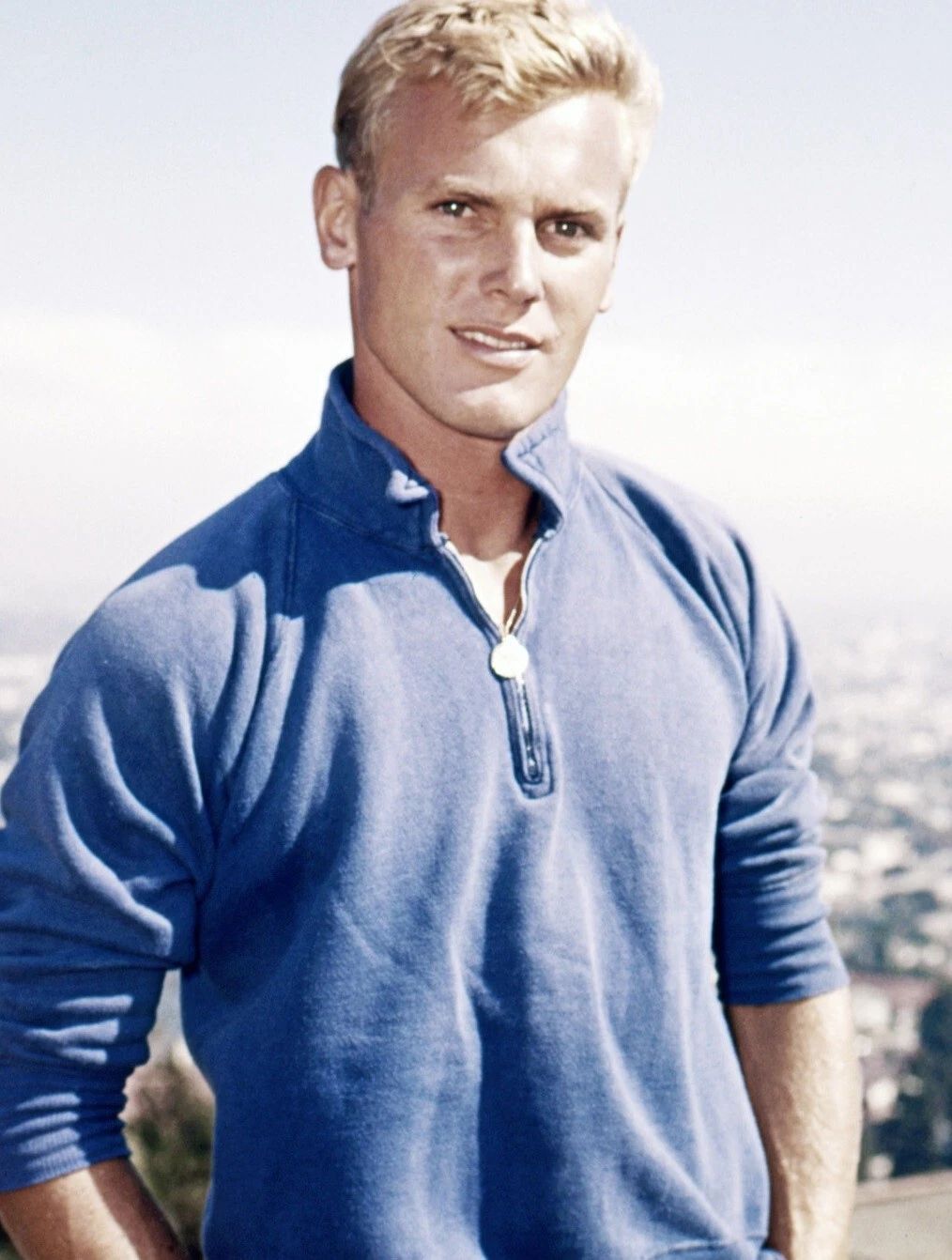 Hollywood Actor Tab Hunter Damn Yankees Movie Picture Keychain Print