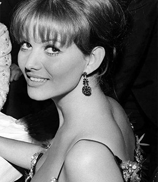 Hollywood Actress Claudia Cardinale Earrings Pin Up Picture Magnet Print