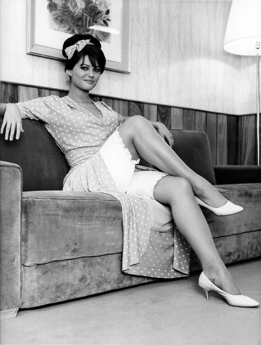 Hollywood Actress Claudia Cardinale Publicity Portrait Picture Keychain Print