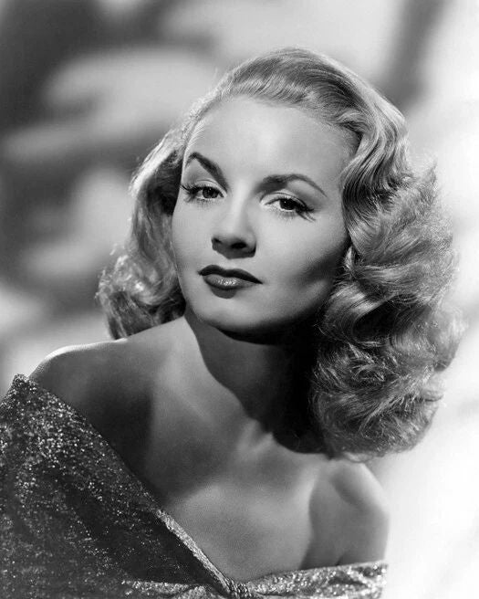 Hollywood Actress Janet Blair Glossy Keychain Singer Print Celebrity Portrait