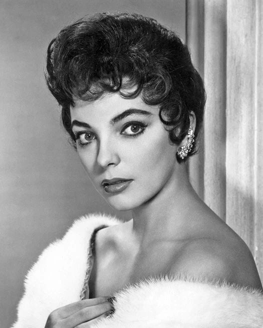 Hollywood Actress Joan Collins Glossy Photo Celebrity Poster Model Print
