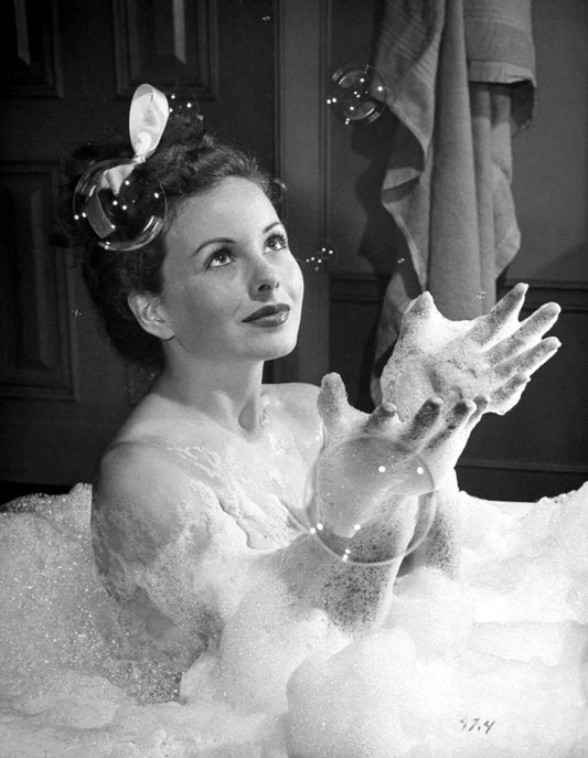 Hollywood Actress Jeanne Crain Classic Picture Keychain