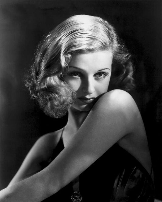 Hollywood Actress Joan Bennett In Scarlet Street Movie Picture Keychain Print
