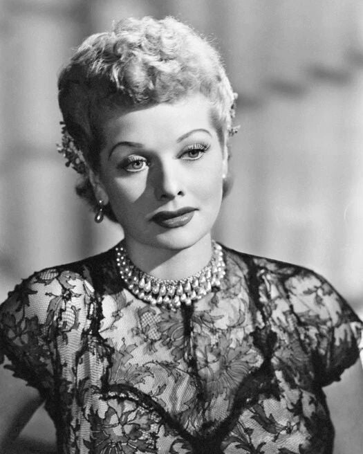 Hollywood Actress Lucille Ball Glossy Magnet 'I Love Lucy' Magnet