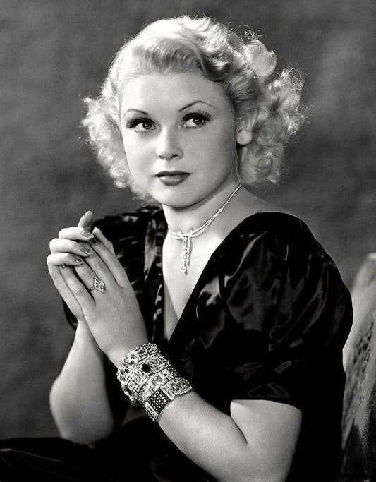 Hollywood Actress Showgirl Toby Wing Vintage Picture Magnet Magnet