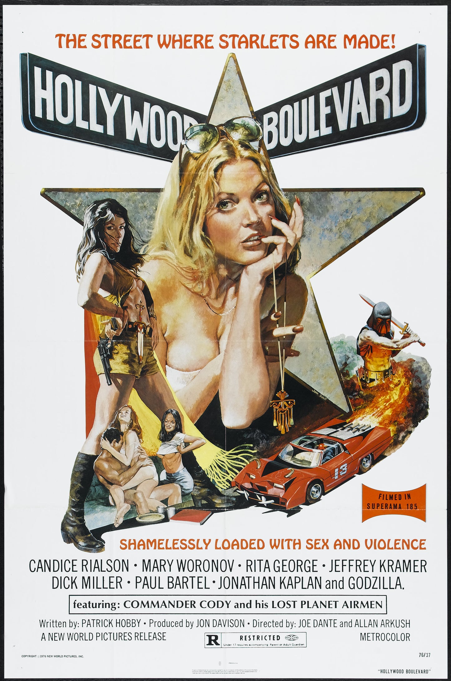 Hollywood Boulevard 01 Movie Magnet