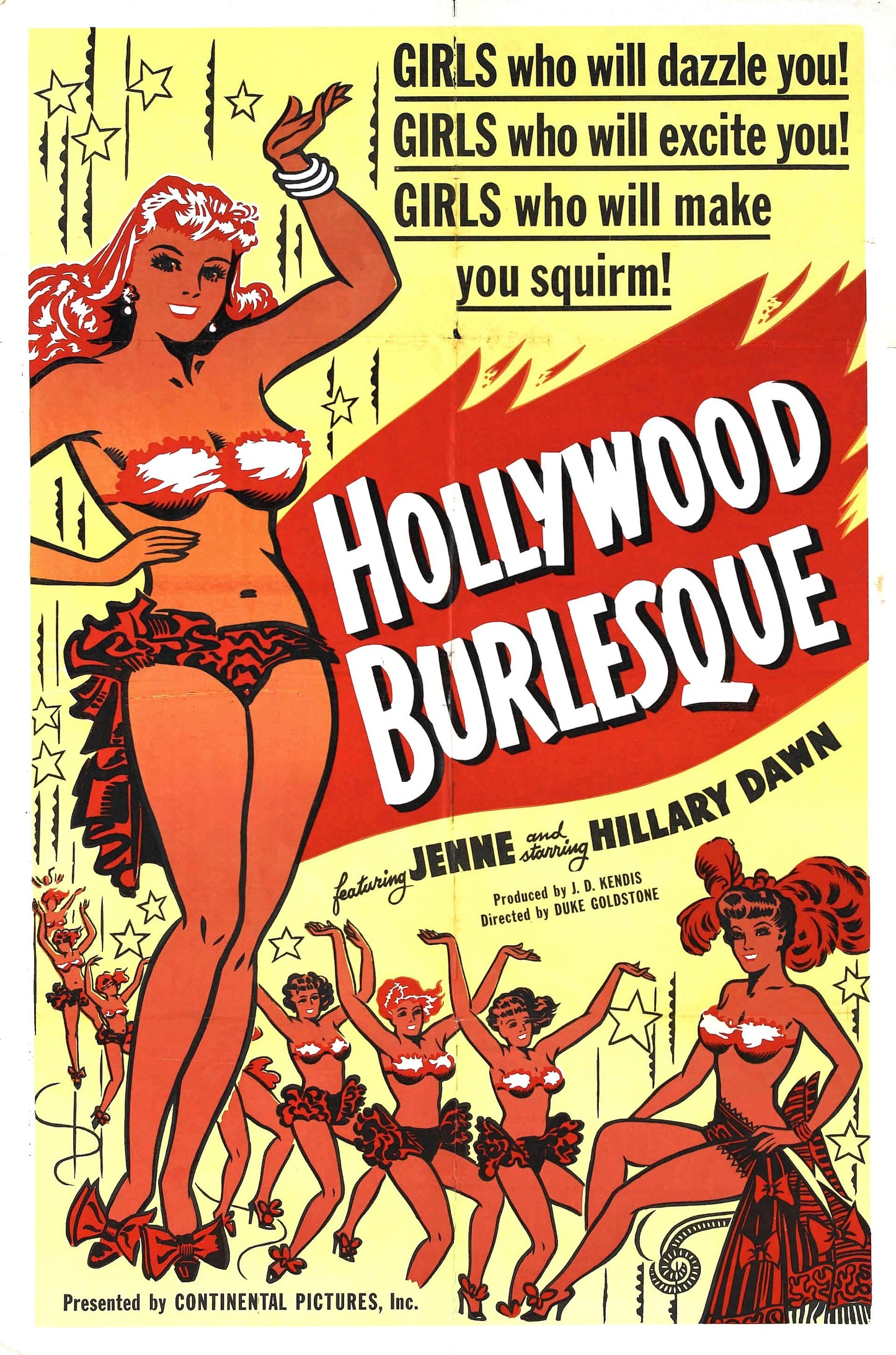 Hollywood Burlesque 01 Movie Magnet
