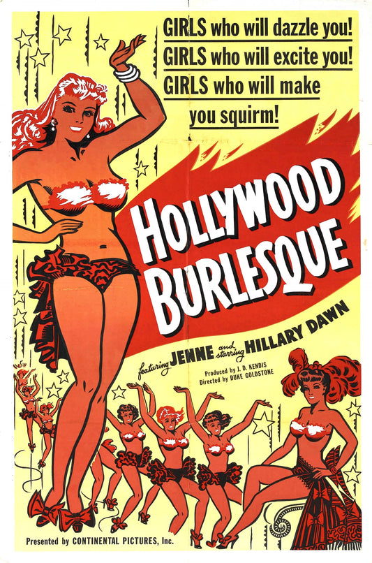 Hollywood Burlesque 01 Movie Magnet