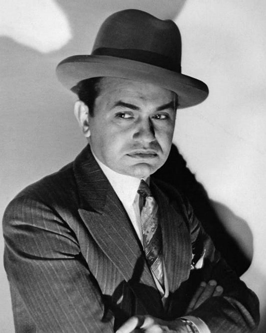 Hollywood Golden Age Actor Edward G Robinson Classic Poster Photo