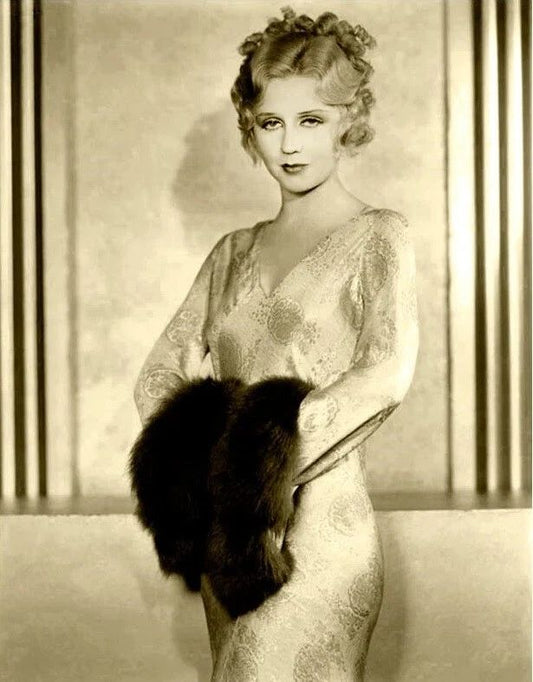 Hollywood Golden Age Actress Adrienne Dore Retro Glamour Picture Photo