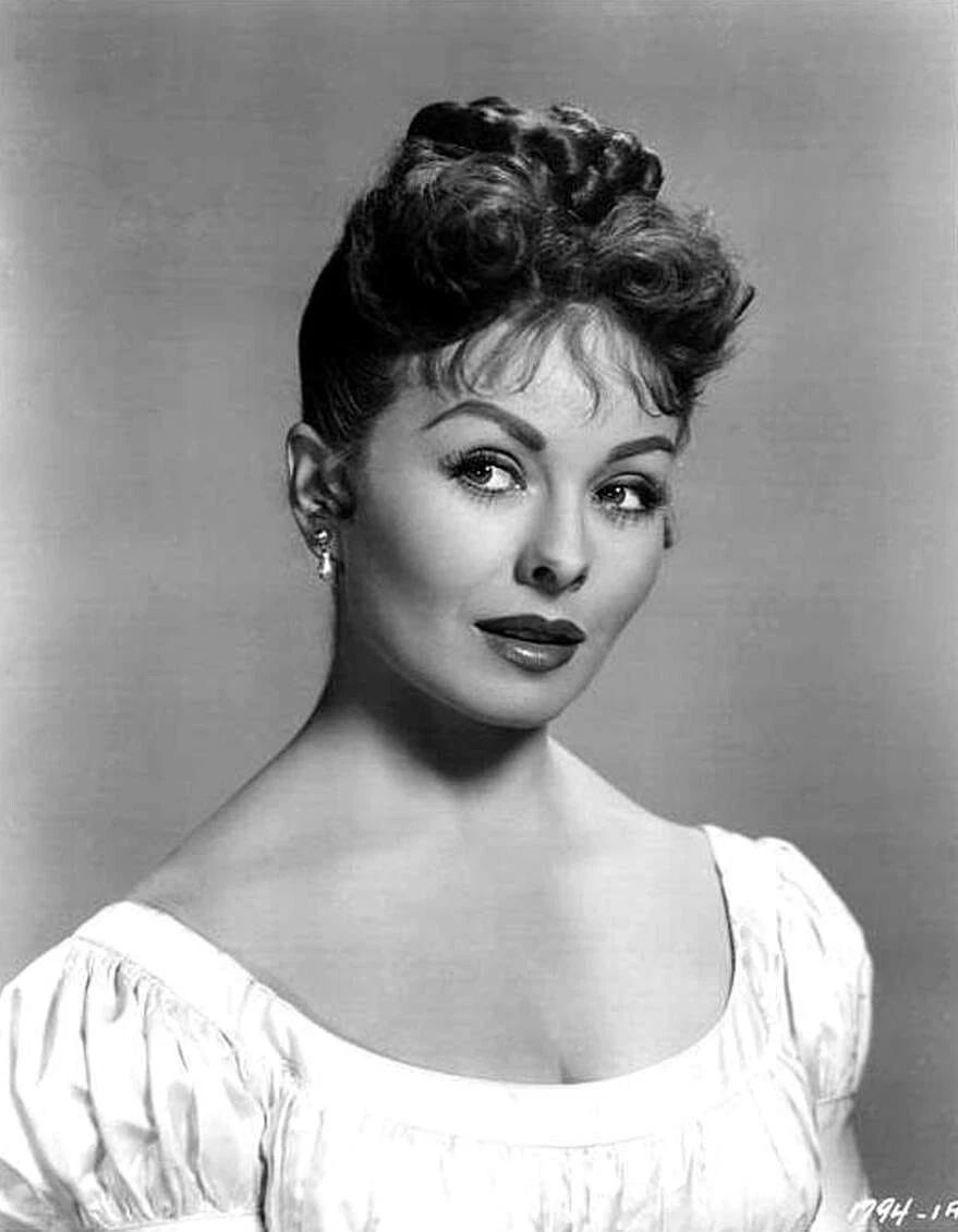 Hollywood Golden Age Actress Jeanne Crain Classic Picture Keychain