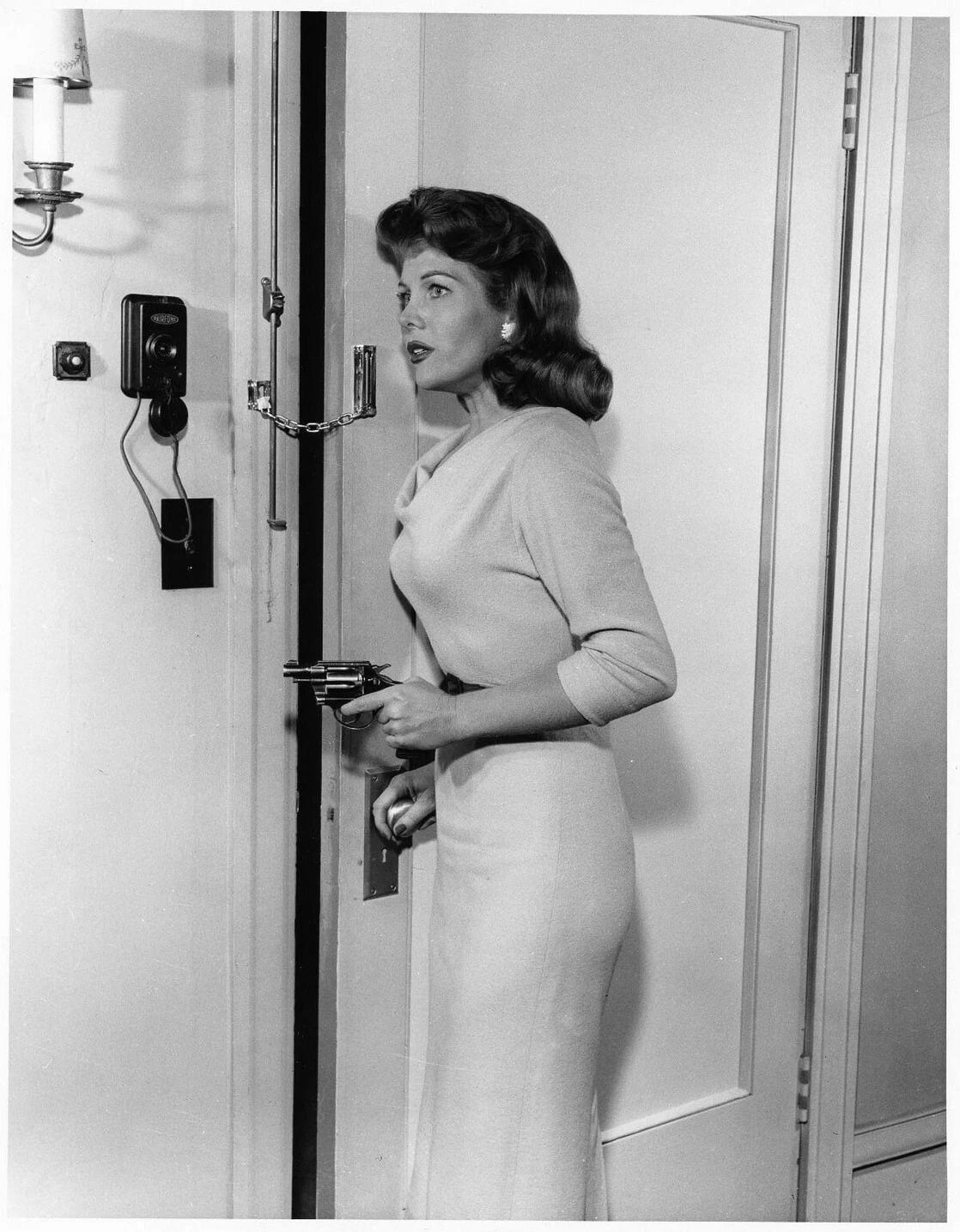Hollywood Golden Era Actress Whitney Blake Picture Keychain Print