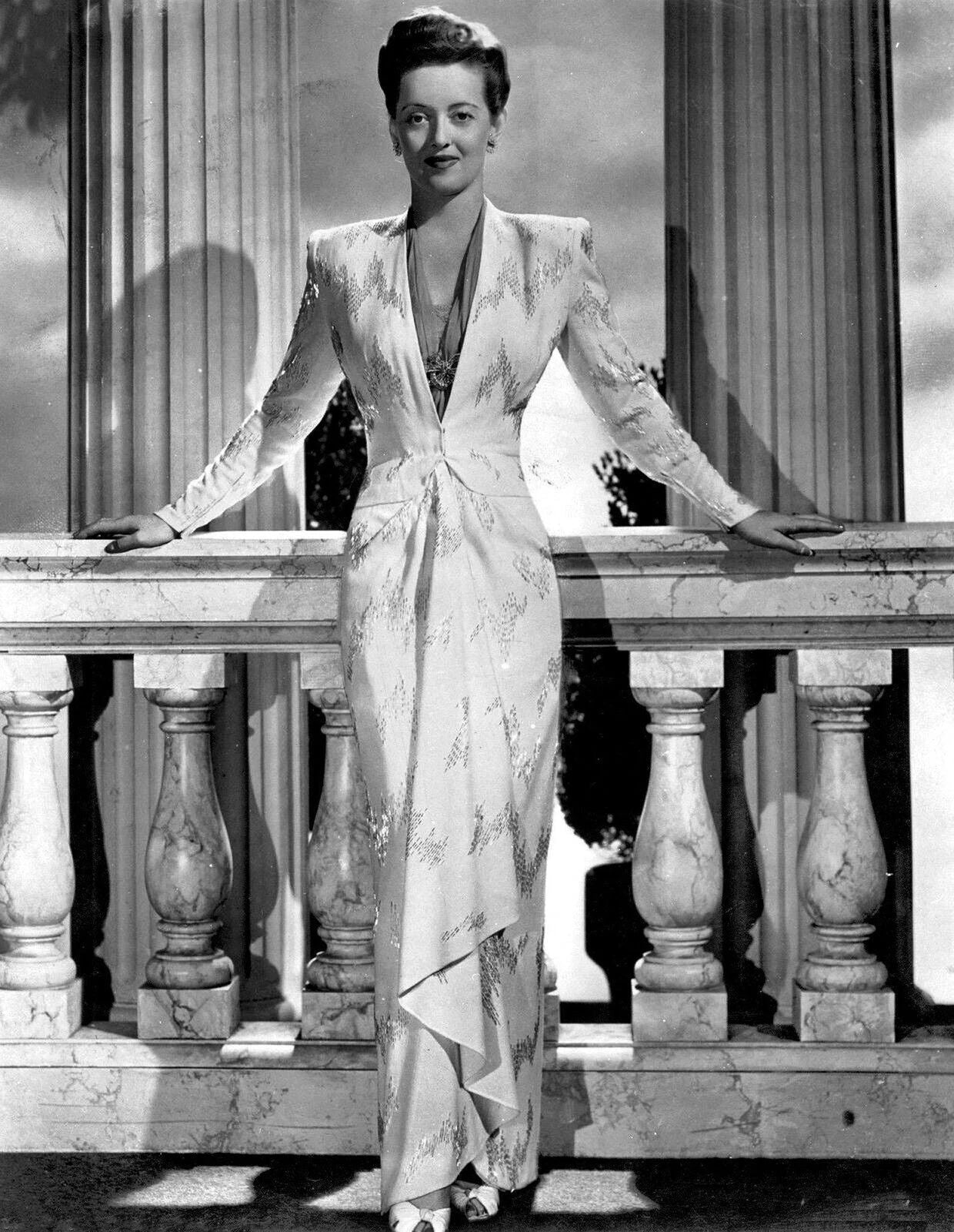 Hollywood Legend Bette Davis In Classic Film Now, Voyager Poster Photo