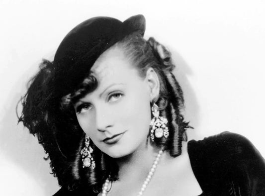 Hollywood Silent Movie Actress Greta Garbo Publicity Picture Magnet Print
