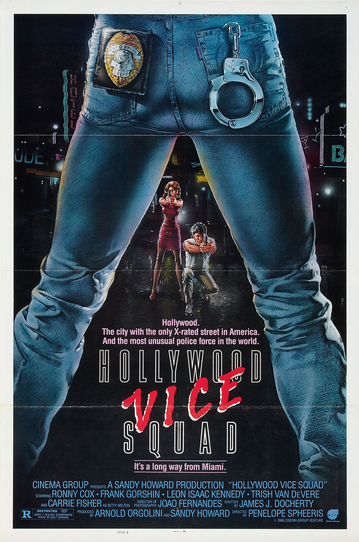 Hollywood Vice Squad 01 Movie Magnet