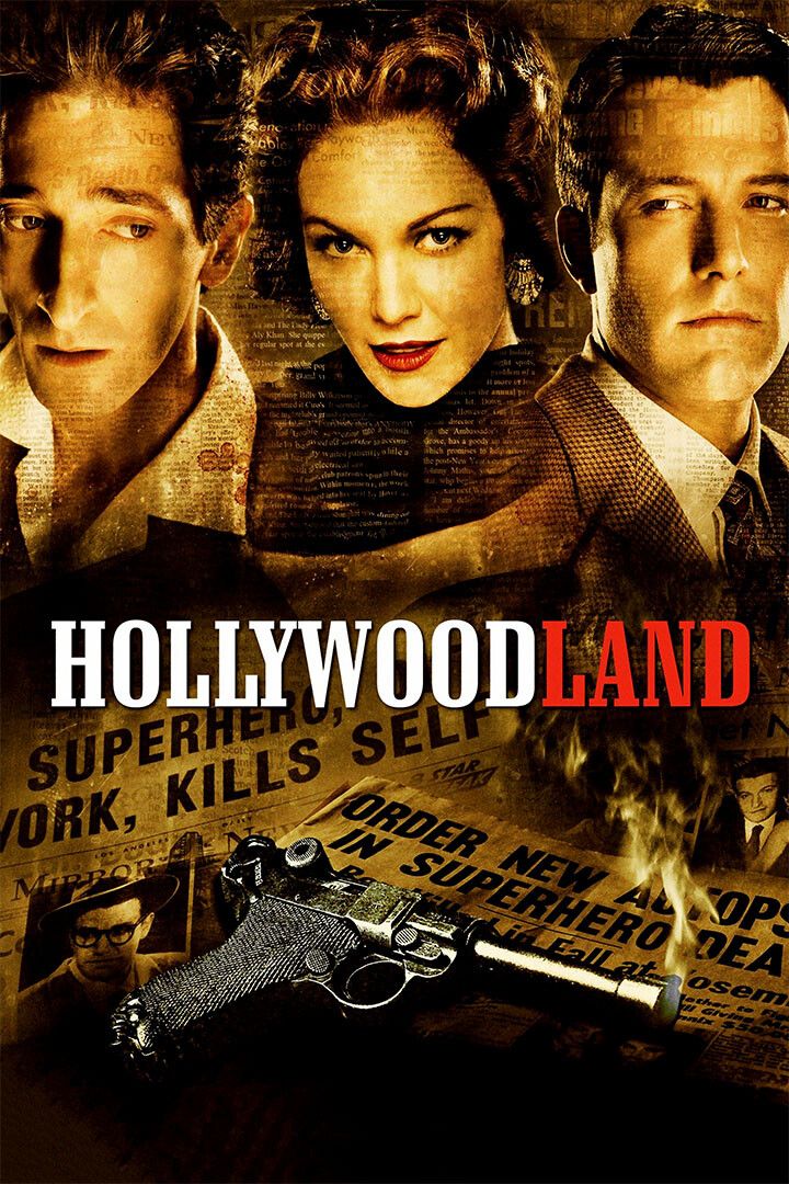 Hollywoodland Movie Biography Crime Drama Wall Art Home Decor Poster