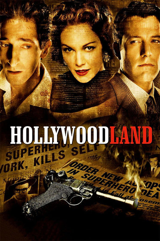 Hollywoodland Movie Biography Crime Drama Jigsaw Puzzle
