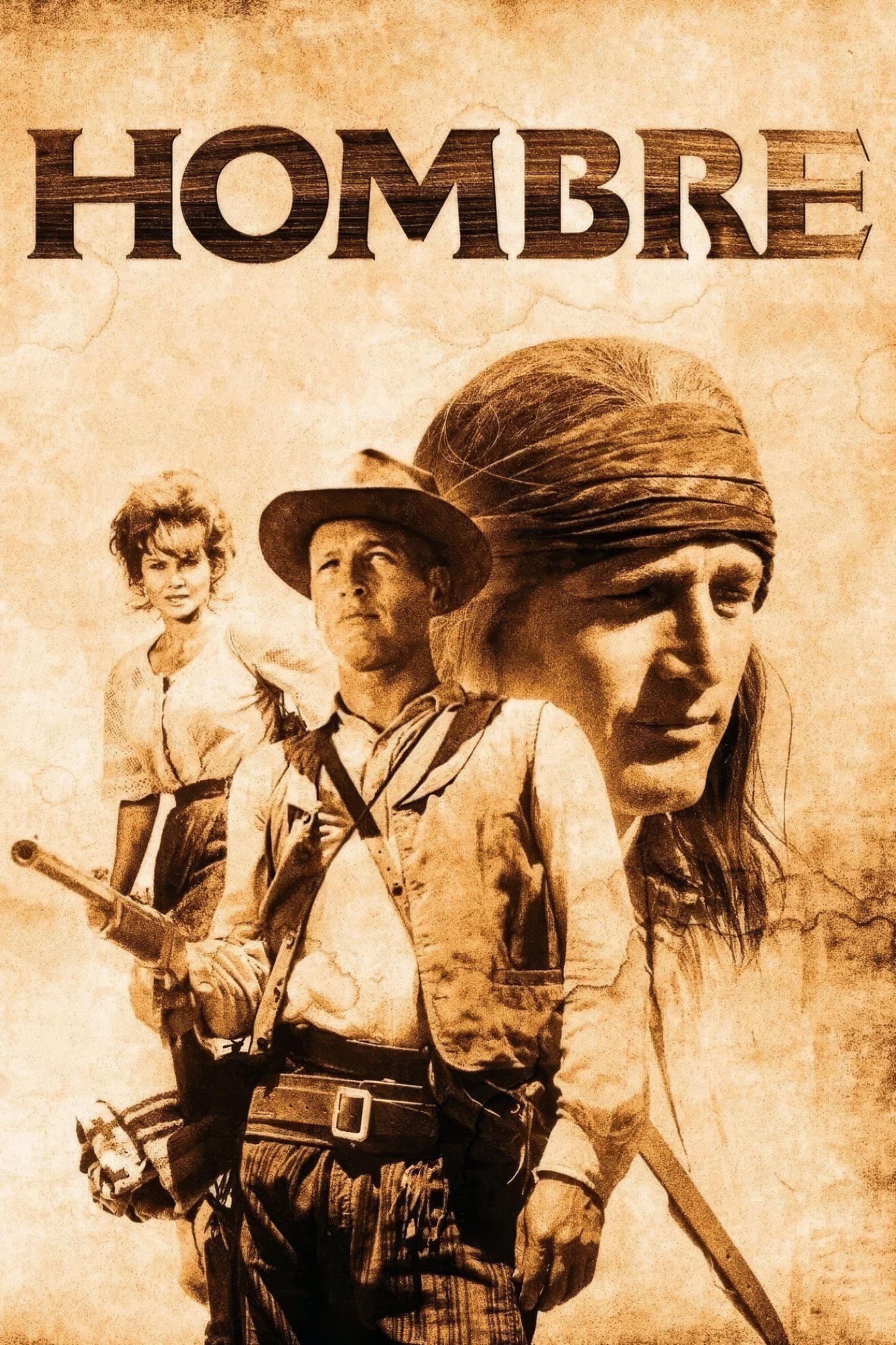 Hombre (1967) Movie Keychain