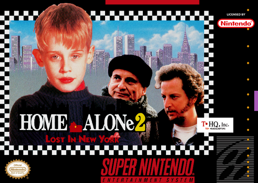 Home Alone 2 Lost In New York (Usa) Snes Print Poster